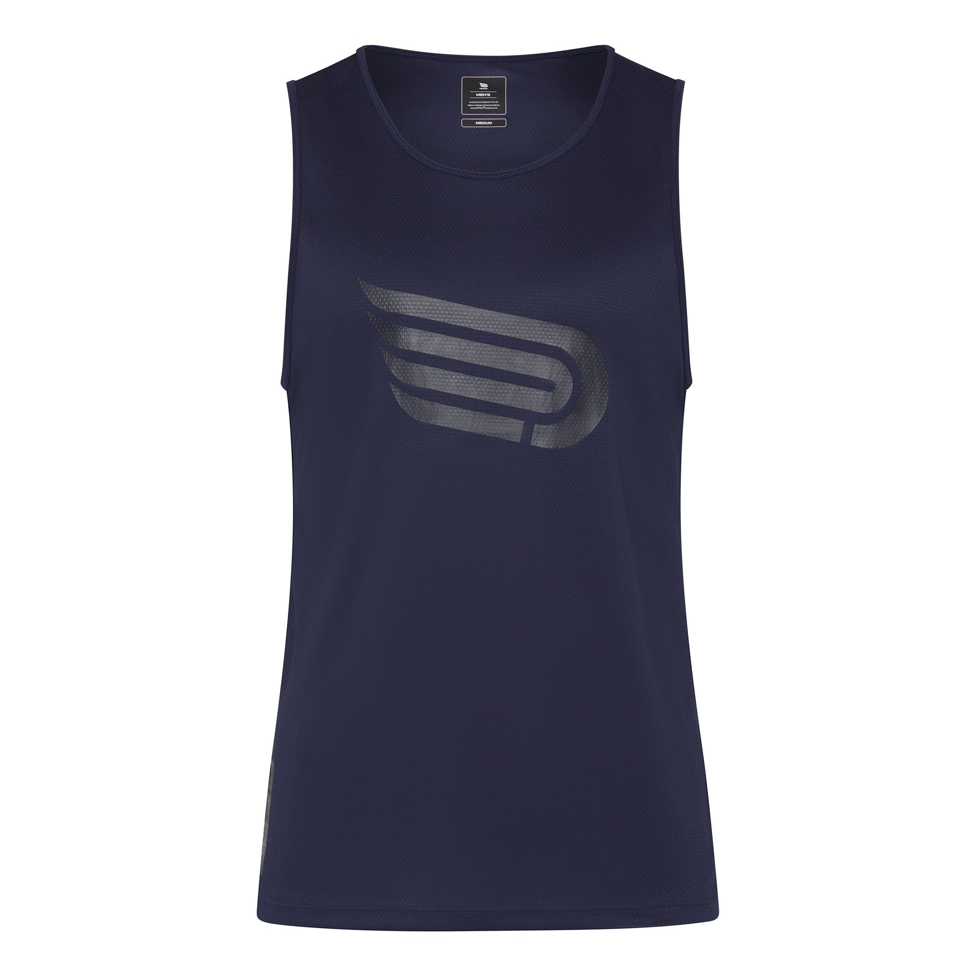 Men's Hāpai Singlet Tank Top - Breathable Workout Shirt for Gym & Running - Comfortable Athletic Sleeveless Shirt for Men's Fitness & Training