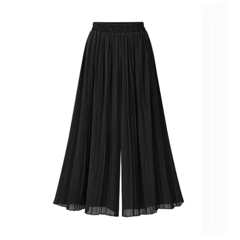 Stylish Black Women's Wide Leg Pants with Adjustable Waist Strap - 10 Trendy Designs | Korean Harajuku Fashion 2023 | Perfect for Casual Wear, Office Outfits & Street Style