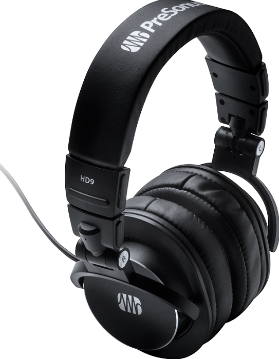 PreSonus HD9 Closed-Back Professional Studio Headphones for Recording, Mixing & Music Production - Perfect for Musicians & Audio Engineers