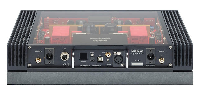 Brinkmann Nyquist Mk. II High-End Tube DAC & Network Audio Player - Audiophile Streaming & Digital-to-Analog Conversion for Home Theater & Music Listening