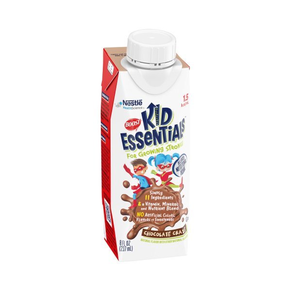 Boost Kid Essentials 1.5 with Fiber - Premium Children's Nutritional Supplement for Digestive Health & Immune Support - Perfect for Picky Eaters, School Lunches & Travel Snacks