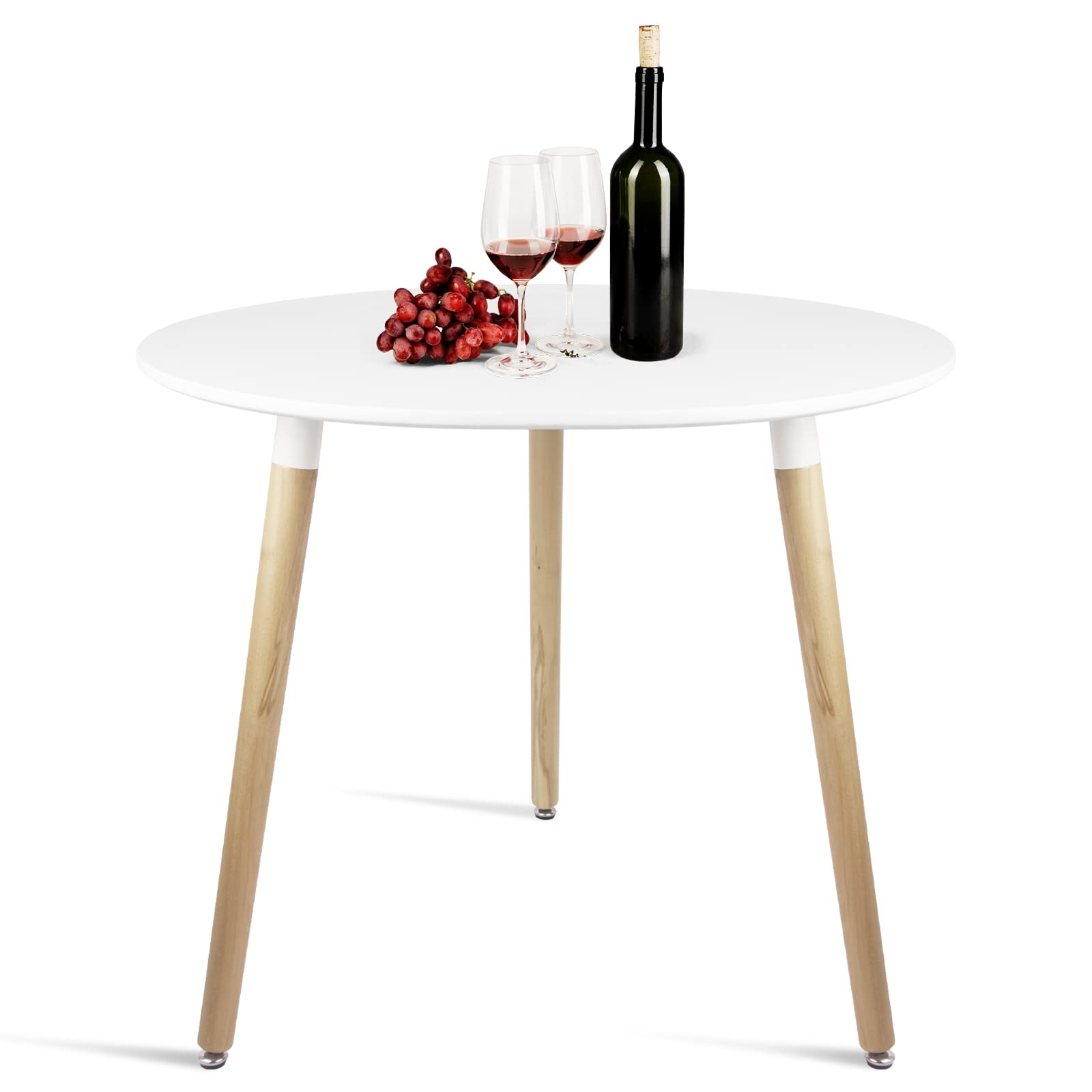 Round White Dining Table 32