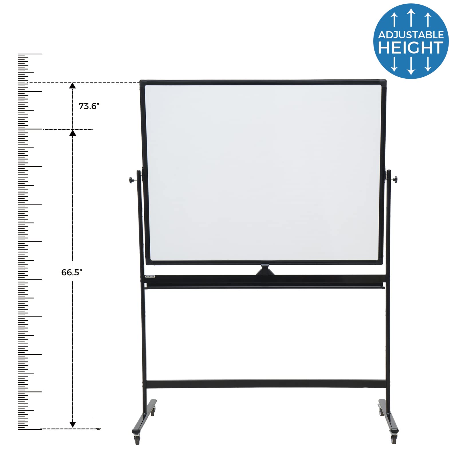 Magnetic Mobile Whiteboard 48