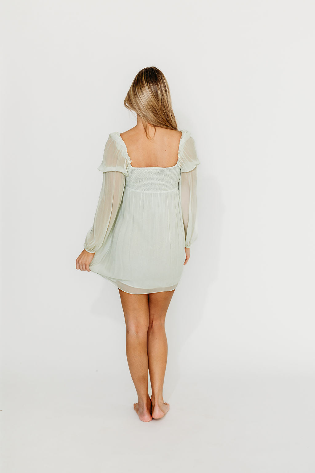Cyrus Women's Mini Dress in Sage Green - Elegant Sleeveless Bodycon Dress for Casual Wear, Date Night & Summer Outfits