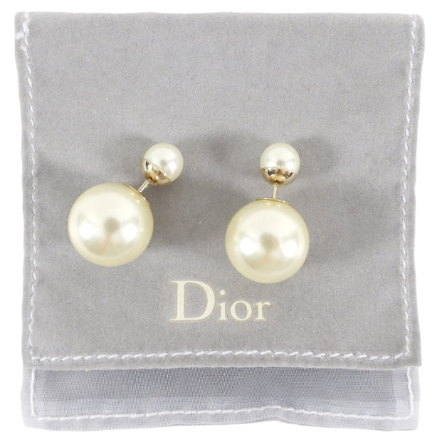 Christian Dior Tribales Faux Pearl Earrings - Elegant Fashion Jewelry for Women | Perfect for Weddings, Parties & Special Occasions