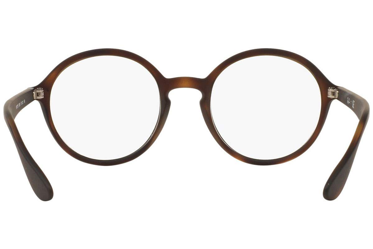 Ray-Ban RX7075 Round Prescription Eyeglass Frames - Classic Retro Style for Men & Women - Perfect for Reading, Work & Fashion Accessories