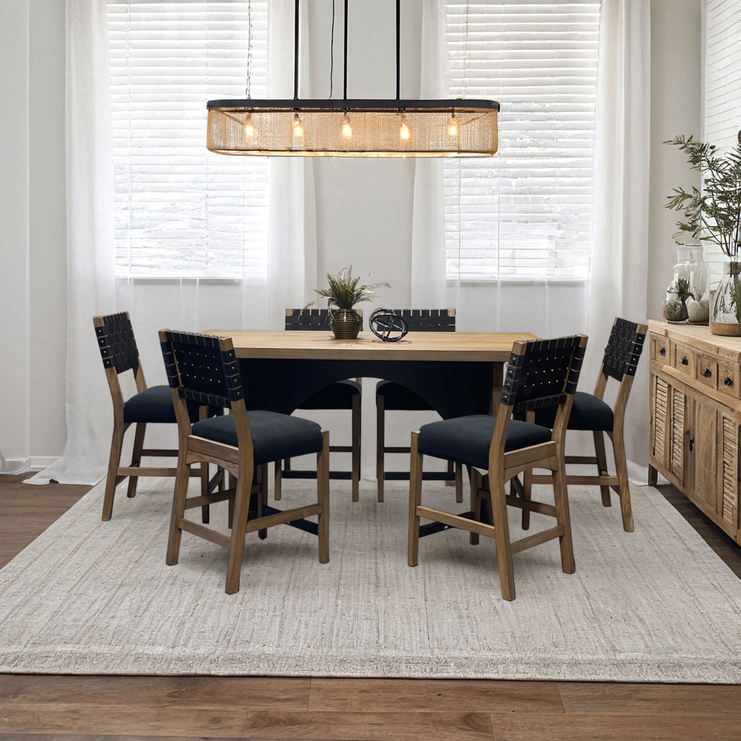 Modern Wooden Arch Stool - Elegant and Sturdy Bar Stool for Kitchen, Dining Room, or Home Decor - Perfect for Small Spaces and Contemporary Interiors