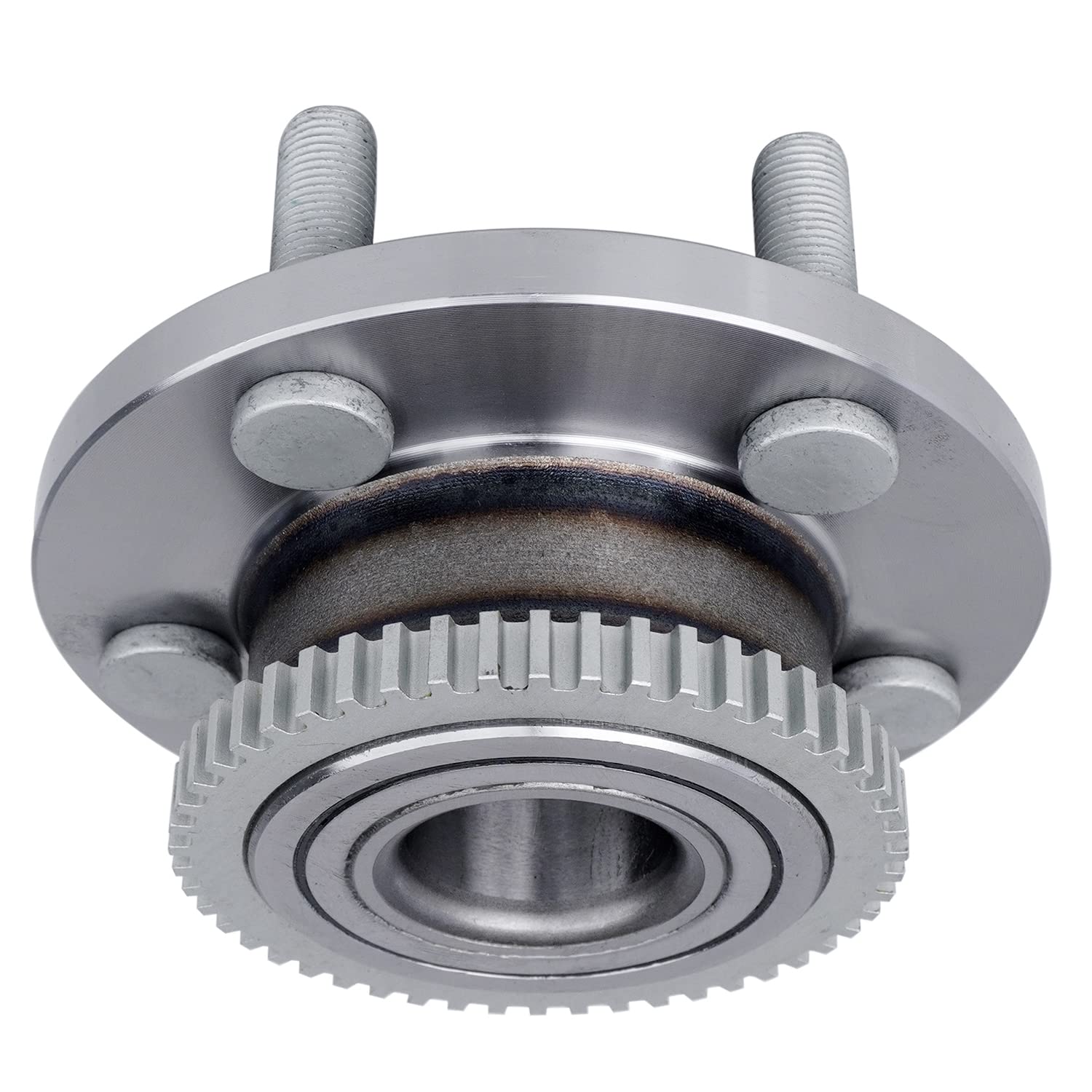Detroit Axle - Front Wheel Bearing Hub Assembly Pair Replacement for Ford Mustang 2015-2020 (Fits 2016, 2017, 2018, 2019 Models) - Durable & Easy Installation for Smooth Ride & Enhanced Performance