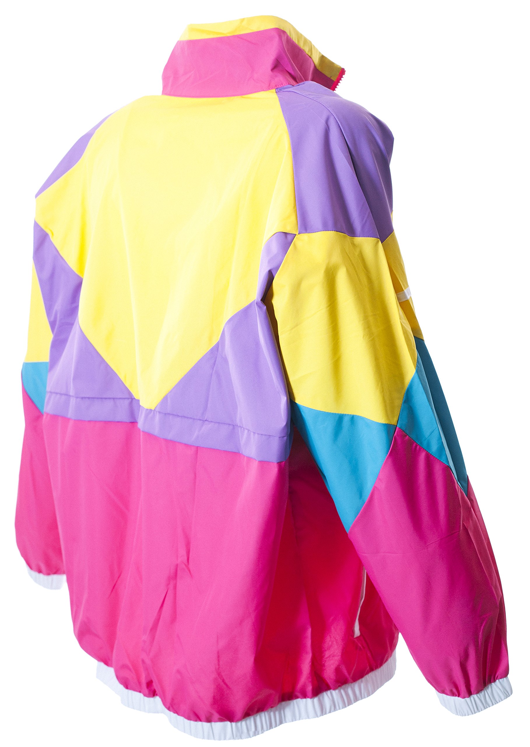 Vintage 80s & 90s Retro Windbreaker Jacket - Funny Guy Mugs Collection | Trendy Throwback Outerwear for Men & Women | Perfect for Casual Wear, Street Fashion & Retro Parties