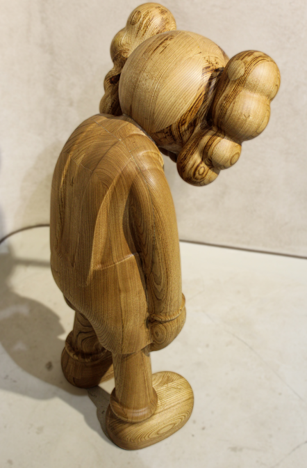 Limited Edition Wooden KAWS Figures - Handcrafted Collectible Art for Home Decor & Gifting