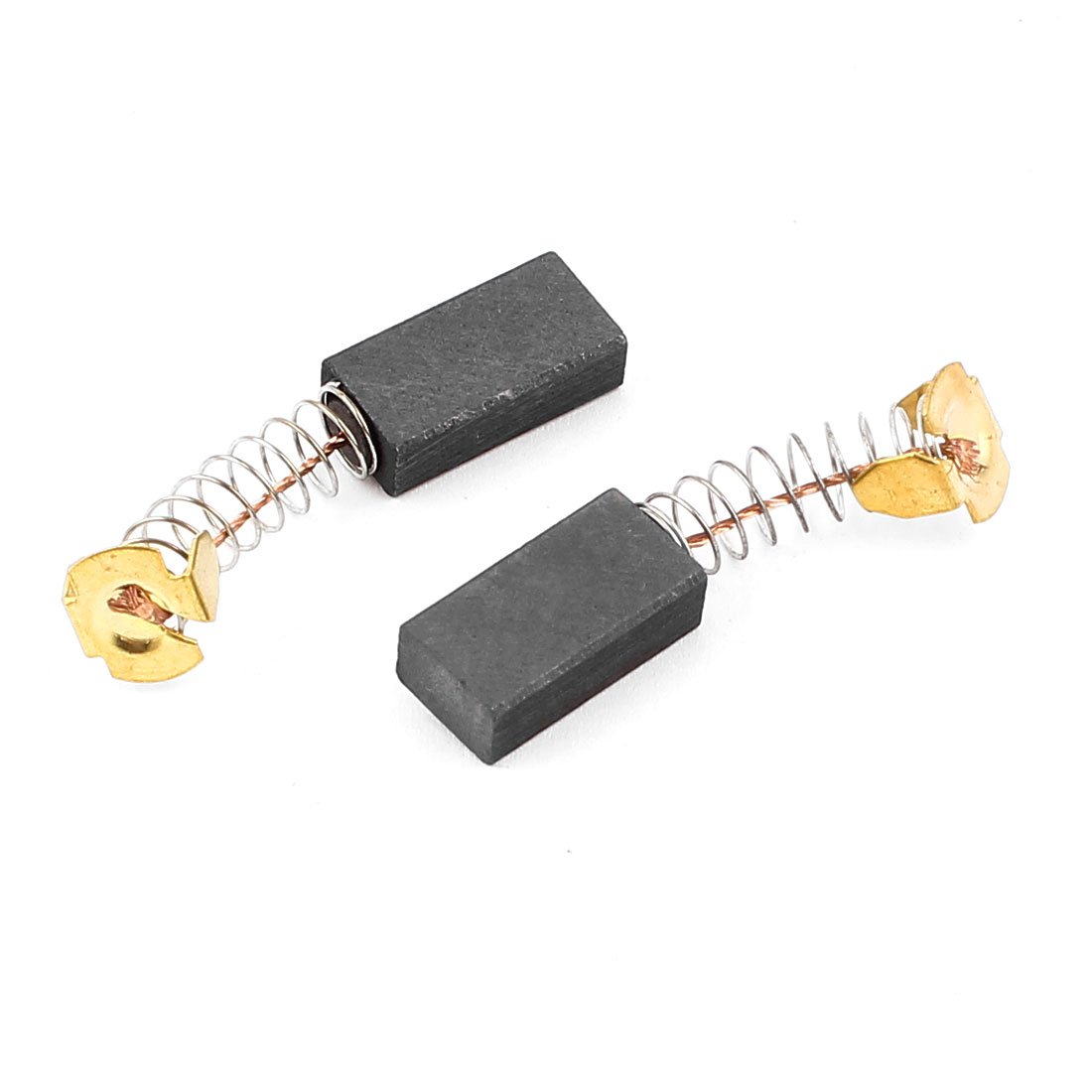 2 Pcs 6mm x 20mm x 10mm Carbon Brushes for Electric Drill & Grinder Motor - Replacement Motor Brushes & Dusters - Perfect for Power Tools Maintenance & DIY Projects