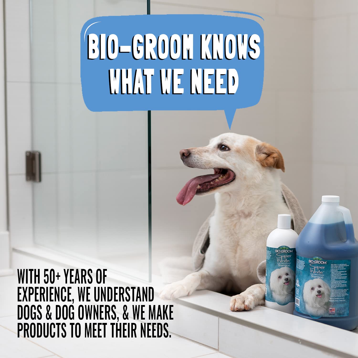 Bio-Groom Groom'n Fresh Dog Shampoo | Odor Eliminating Pet Shampoo for Dogs & Cats | Cruelty-Free USA Made | 5 Gallon Bulk Size | Perfect for Professional Groomers & Pet Salons