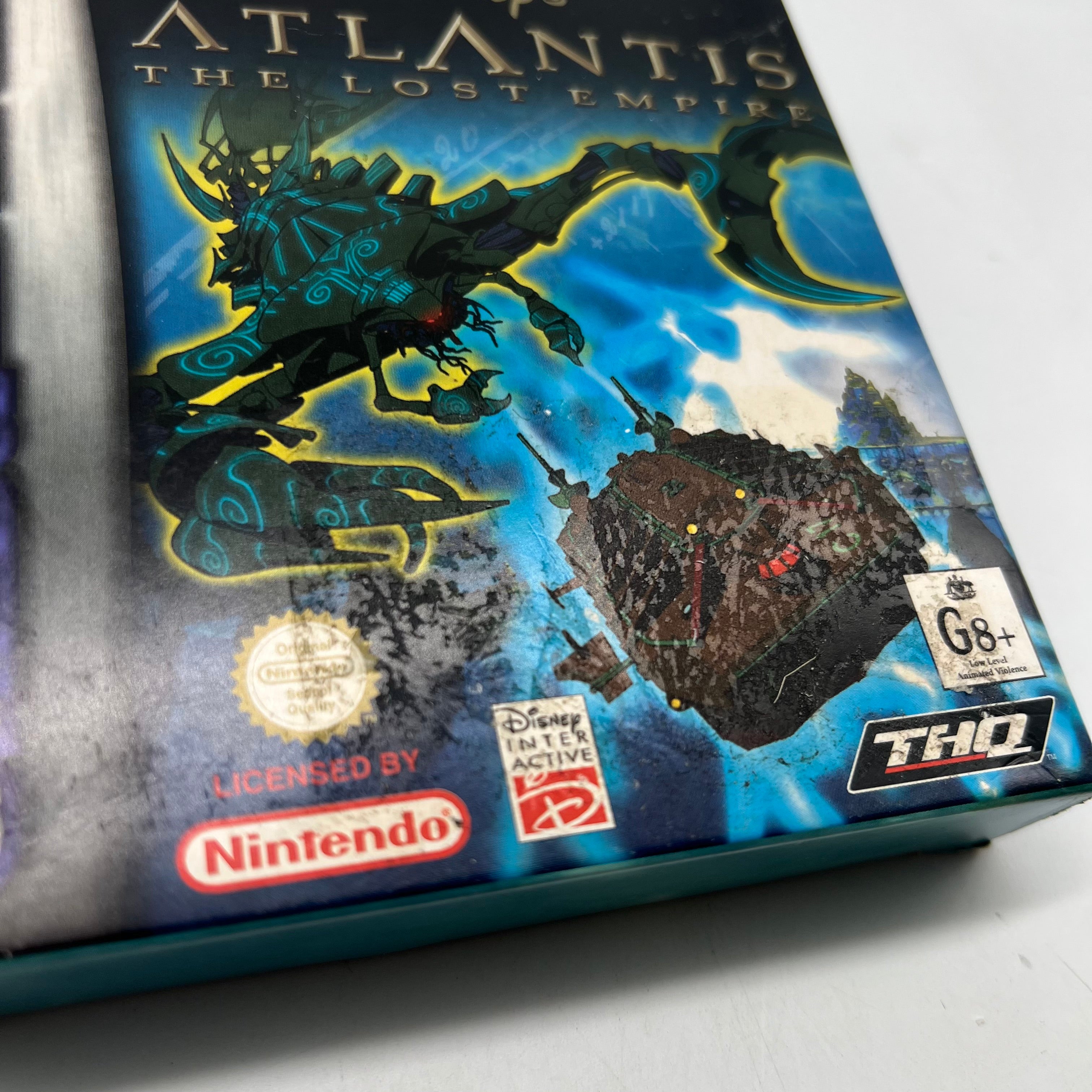 Disney's Atlantis: The Lost Empire GBA Game - Complete Boxed Edition | Retro Gaming Collectible for Game Boy Advance | Perfect for Nostalgic Play & Display