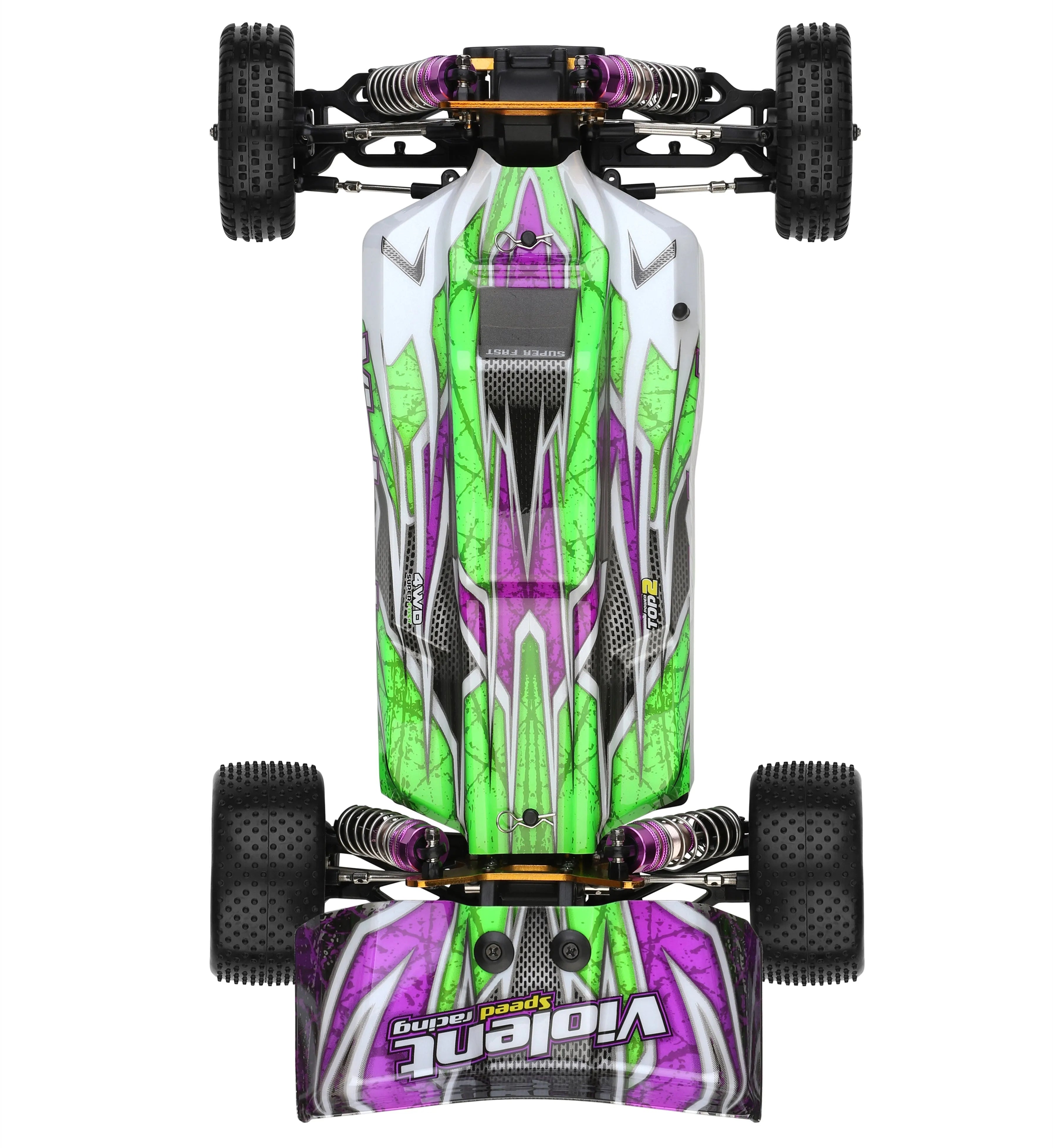 WLtoys XK 104002 1/10 Scale 2.4GHz 4WD Brushless RC Truck - 60km/h High Speed Remote Control Car for Off-Road Climbing & Racing | Perfect for Outdoor Adventures, Backyard Driving & RC Enthusiasts