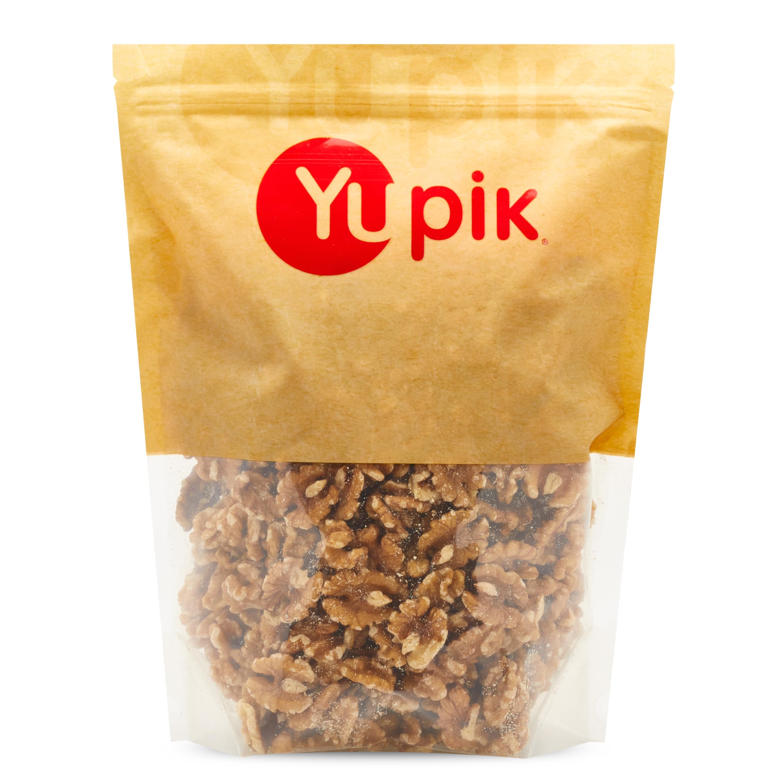 Yupik Raw Walnuts Halves 1kg - Healthy Vegan Snack for Baking & Cooking