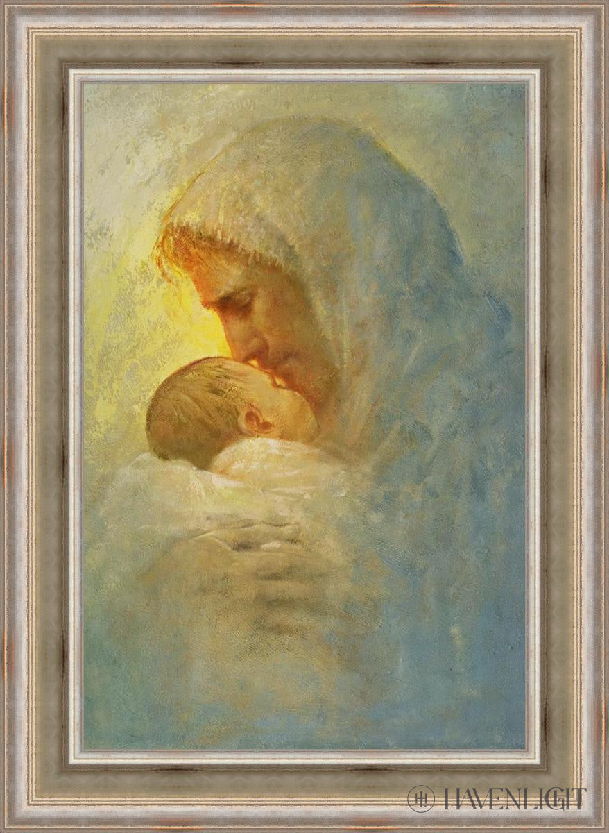Abba By Yongsung Kim - Premium Christian Wall Art for Home & Church Decor | Inspirational Bible Verse Canvas Painting for Living Room, Bedroom & Office