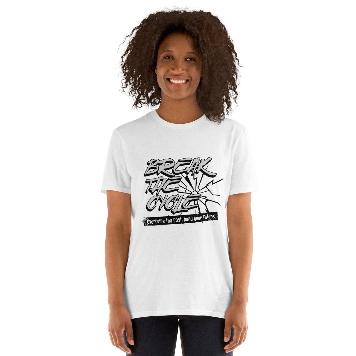 Break the Cycle Short Sleeve Unisex Essential Tee - Comfortable Cotton T-Shirt for Men & Women - Perfect for Casual Wear, Gym, and Everyday Outfits