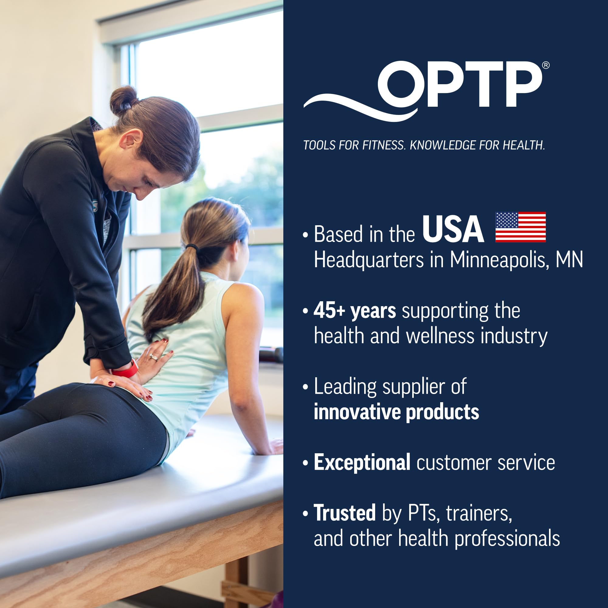 Durable Nylon Manual Therapy Strap with Release Buckle - 8' OPTP Mobilization Belt for Physical Therapy & Patient Rehabilitation - Perfect for Chiropractors, PTs & Home Recovery Use