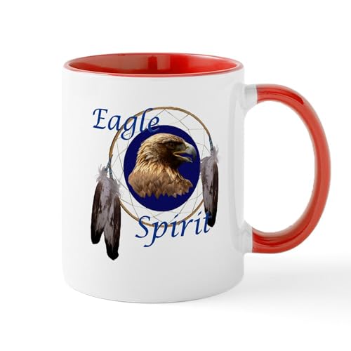 White/Red Inside - Eagle Spirit Mug
