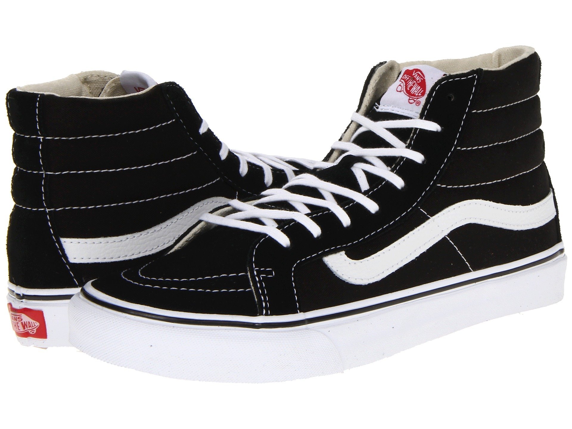Vans Men's Classic High-Top Skate Shoes - Retro Sneakers for Skating, Streetwear & Casual Wear | Durable Canvas & Rubber Sole