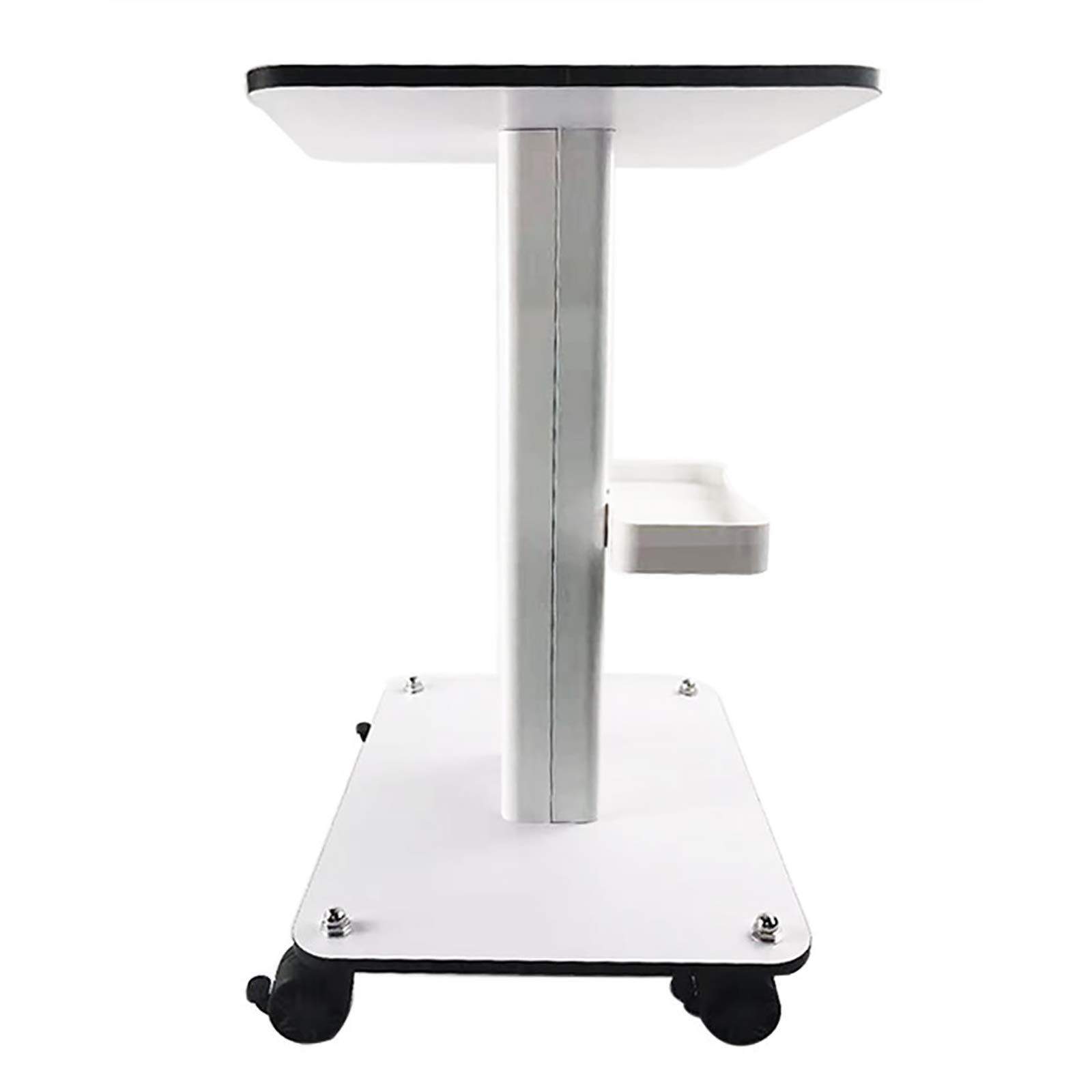Beauty Salon Trolley Cart with Wheels - Multi-Function Rolling Storage Cart for Salon Tools & Instruments, 15.8x20.5 Inch Mobile Tray, 15kg Capacity - Perfect for Salon Organization, Manicure Stations & Spa Equipment Storage