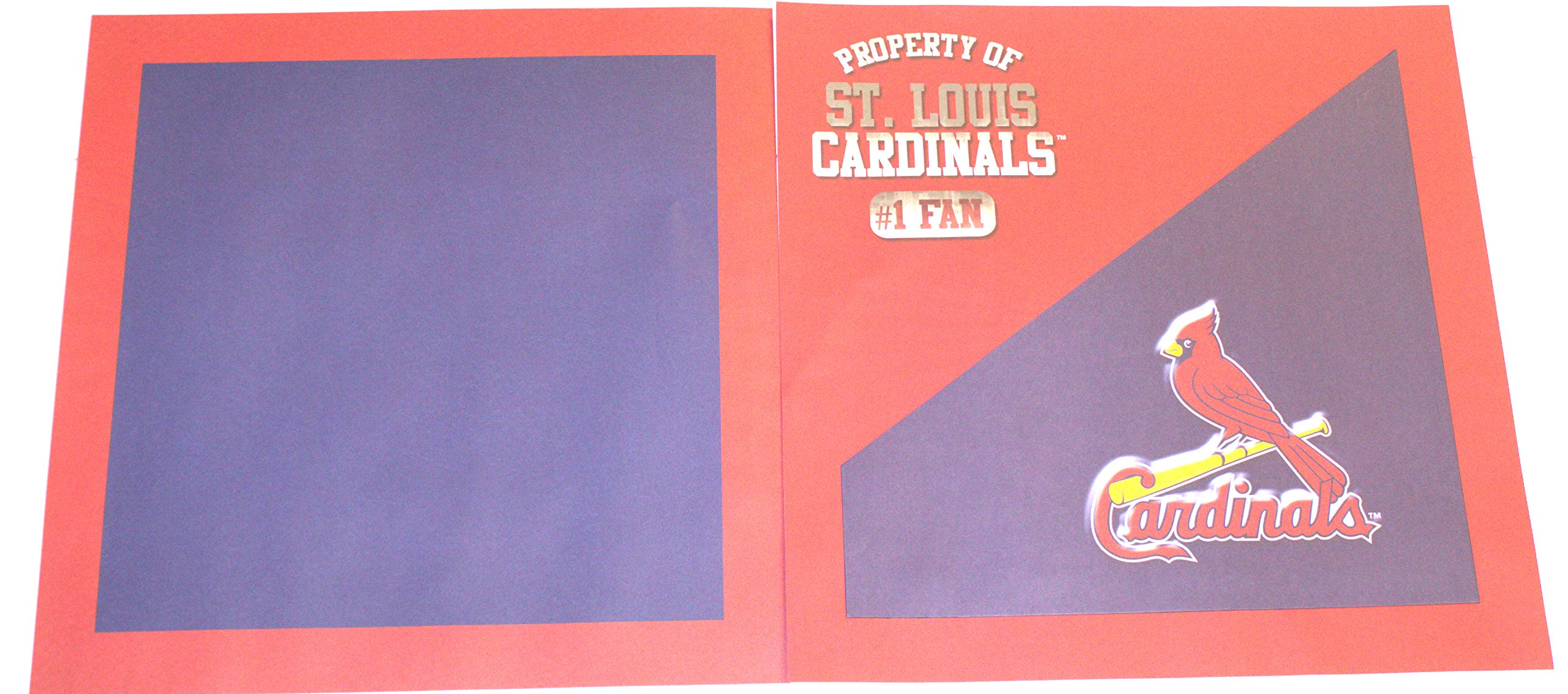 St. Louis Scrapbook Kit - 16 Illustrated Pages & 10 Protective Page Sleeves, 12