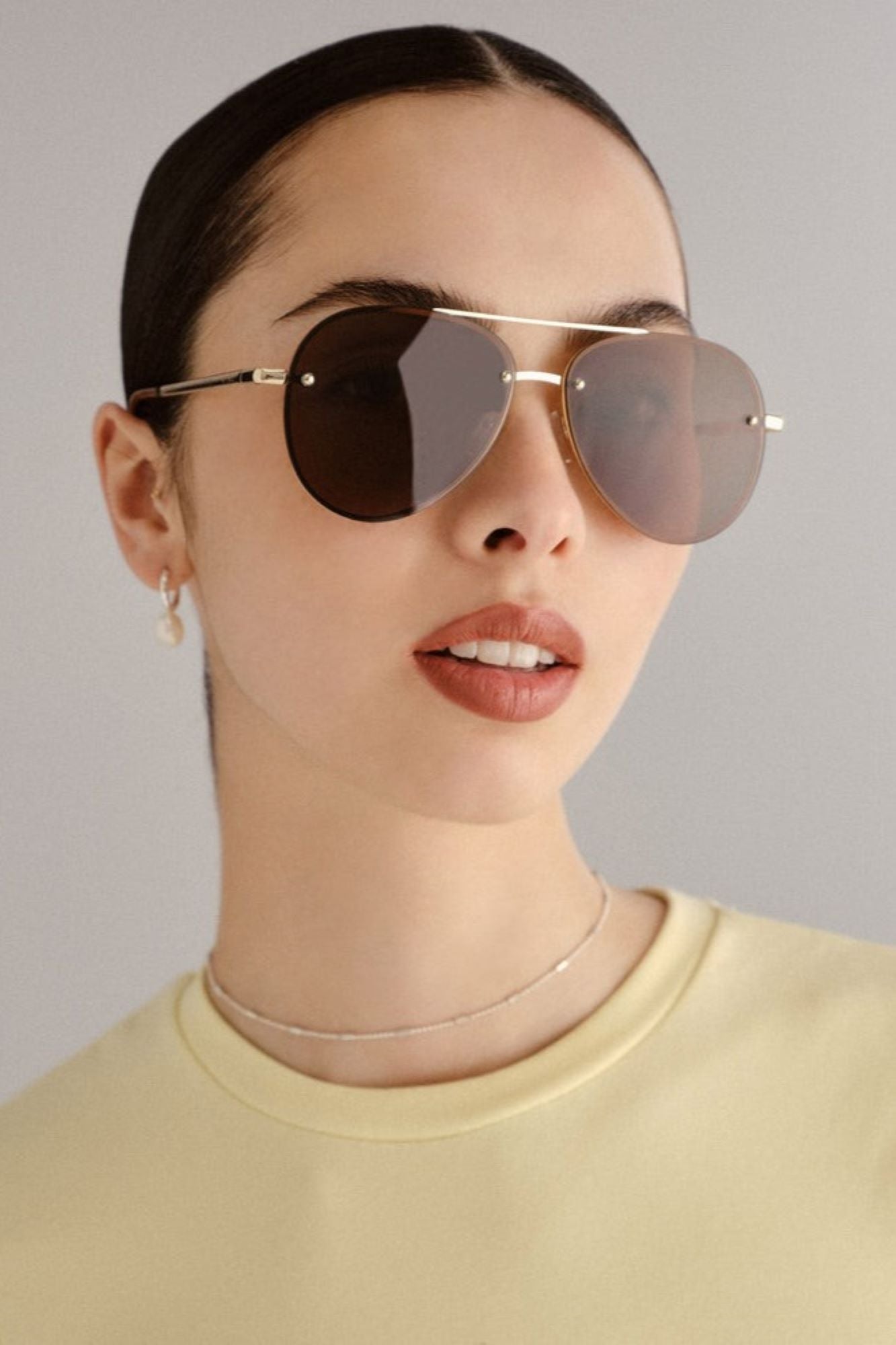 Aire Mirzam Polarized Sunglasses for Men & Women - Brown Gold Frame with UV Protection - Perfect for Driving, Beach, and Outdoor Activities