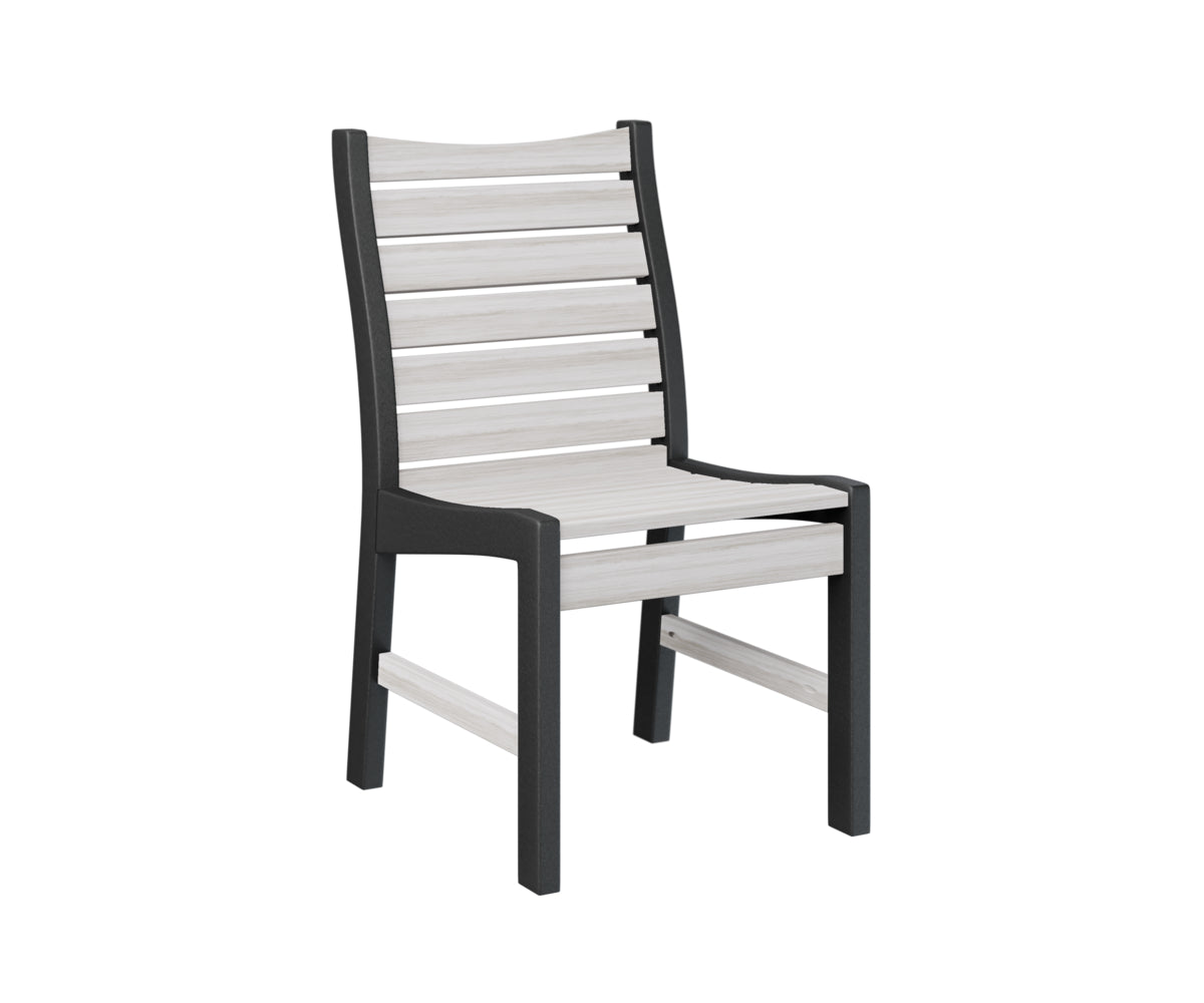 Berlin Gardens Bristol Dining Chair - Sturdy Outdoor Patio Furniture for Garden, Deck, and Poolside Use - Weather-Resistant & Comfortable Seating