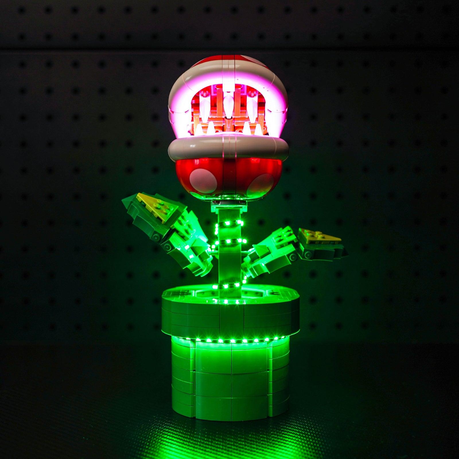 LEGO® Super Mario™ Piranha Plant 71426 LED Light Kit - DIY Building Blocks Lighting Set for Enhanced Display & Nighttime Play