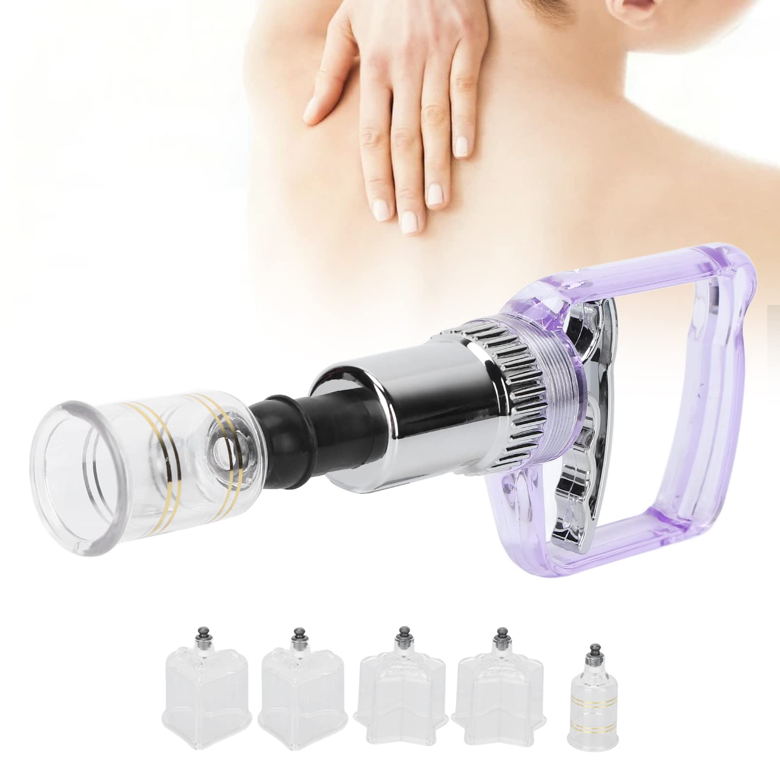 Professional Cupping Therapy Set - 12 Pcs Vacuum Suction Cups for Pain Relief & Blood Circulation - Acupuncture Cupping Kit for Muscle Recovery, Detox & Relaxation - Perfect for Home Use, Spa & Physical Therapy