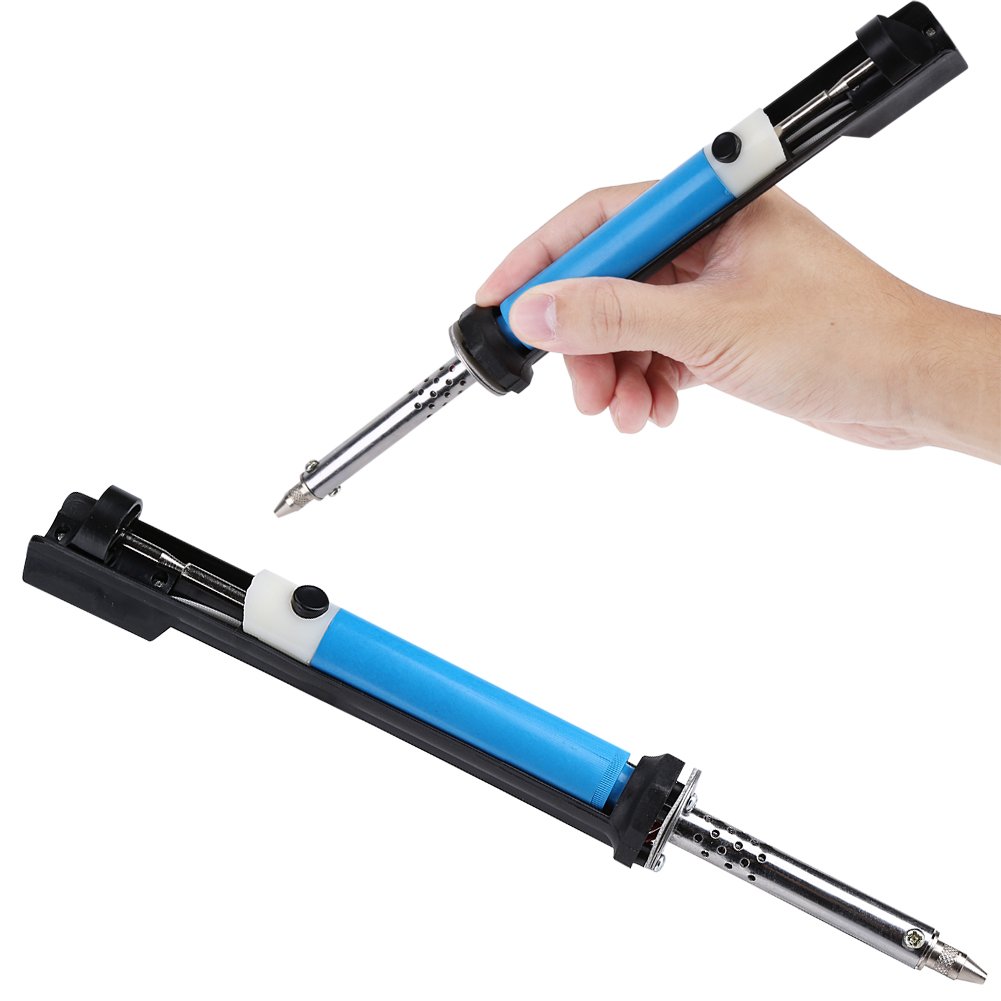 Grounding Protection Soldering Iron with Strong Tin Suction - Professional Circuit Board Repair Tool for Multi-Pin Switches & Components | Valentine's Day DIY Electronics Gift for Engineers & Hobbyists