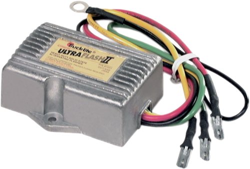 Truck-Lite 97201 Heavy-Duty Alternating Non-Audible Flasher for Commercial Trucks & Emergency Vehicles - Durable LED Strobe Light for Safety & Visibility