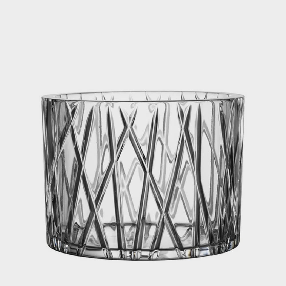 Orrefors City Bowl - Elegant Clear Glass Serving Bowl for Fruit, Salad, and Desserts - Perfect for Dining, Entertaining, and Home Decor
