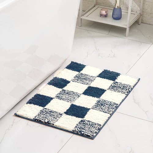 Checkered-dark Blue