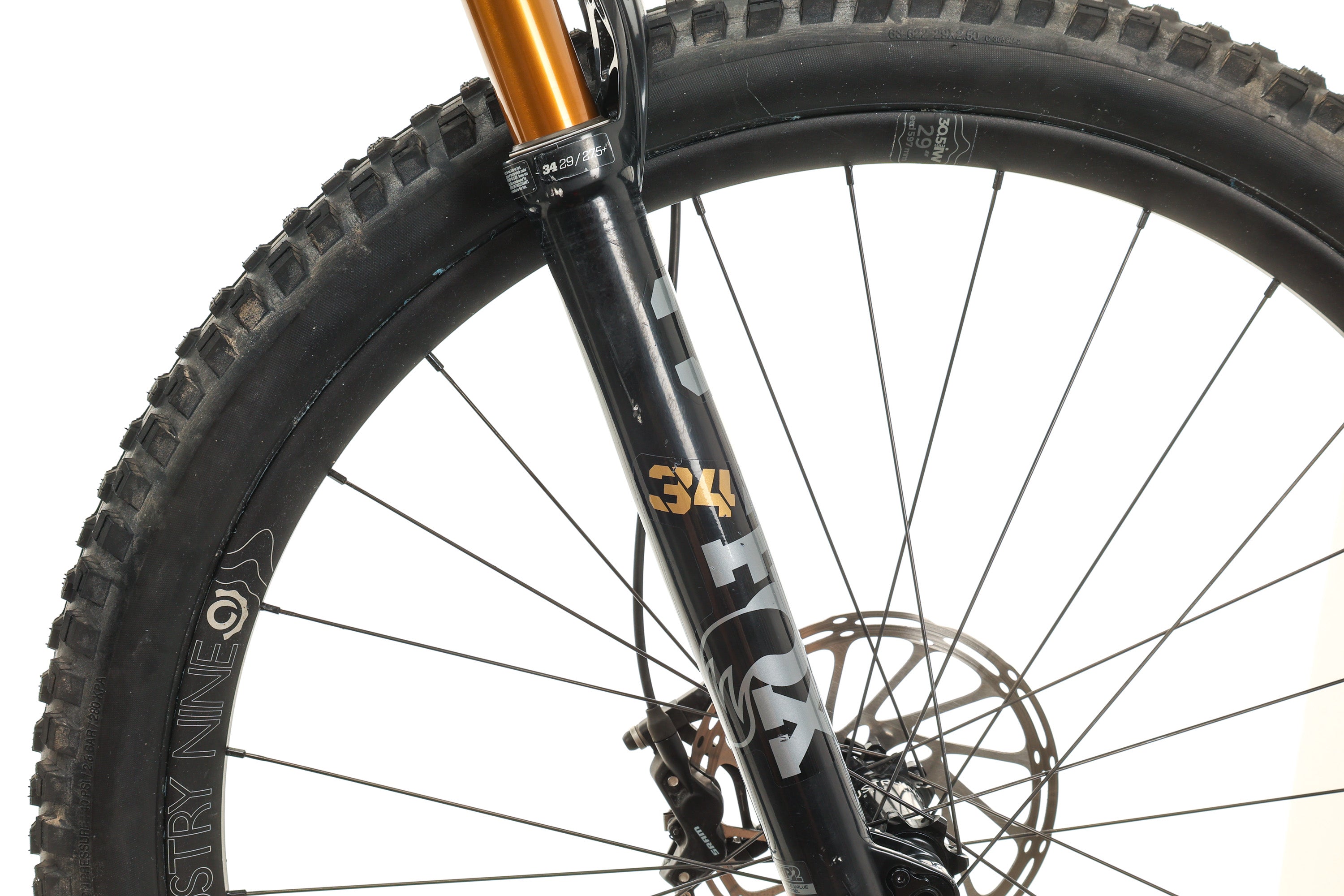 Alchemy Arktos 120 Full Suspension Mountain Bike 2022 Model - Medium Frame Size for Trail Riding & Enduro Adventures