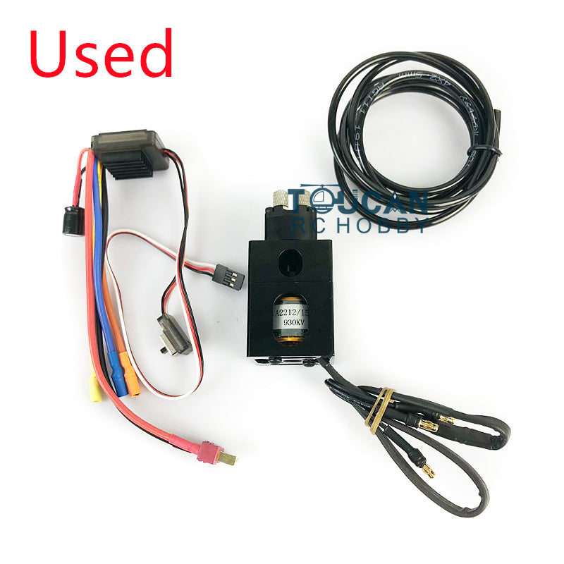LESU Brushless ESC Hydraulic Pump Set for TAMIYA 1/14 Scale RC Dumper Truck & Loader - DIY Remote Control Model Car Parts - Perfect for RC Construction Vehicle Enthusiasts & Off-Road Play