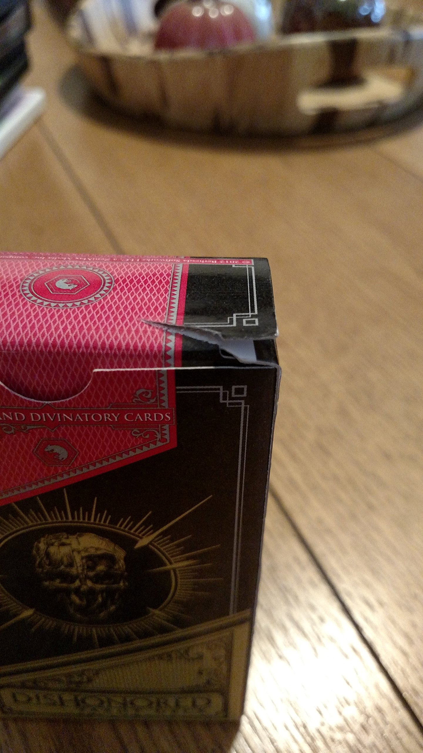 Dishonored Tarot Deck - Official Bethesda Game of Nancy Collectible Cards for Divination & Gaming