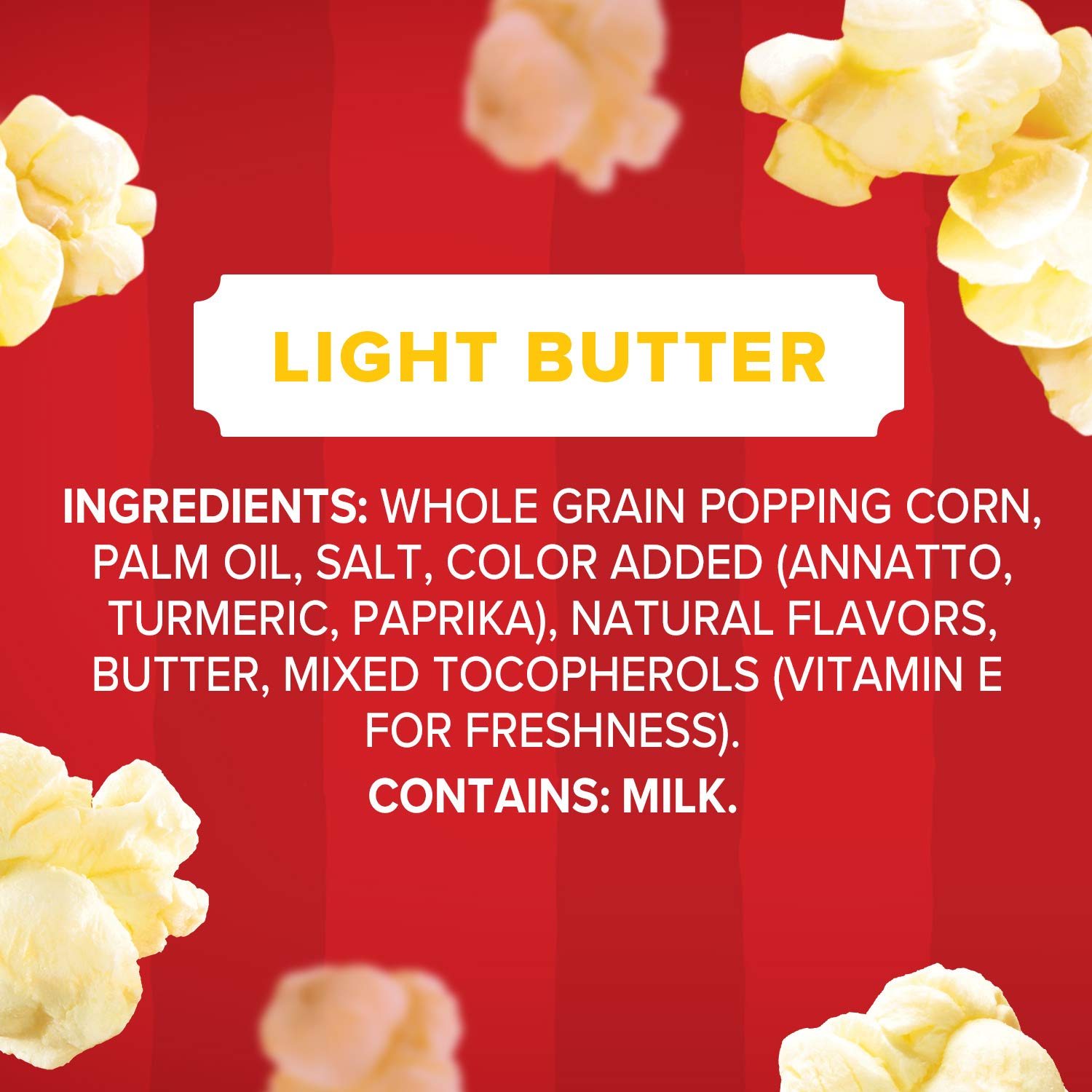 Orville Redenbacher's Light Butter Microwave Popcorn - 6 Pack (2.69 oz Each) | Perfect for Movie Nights, Snack Time & Office Breaks