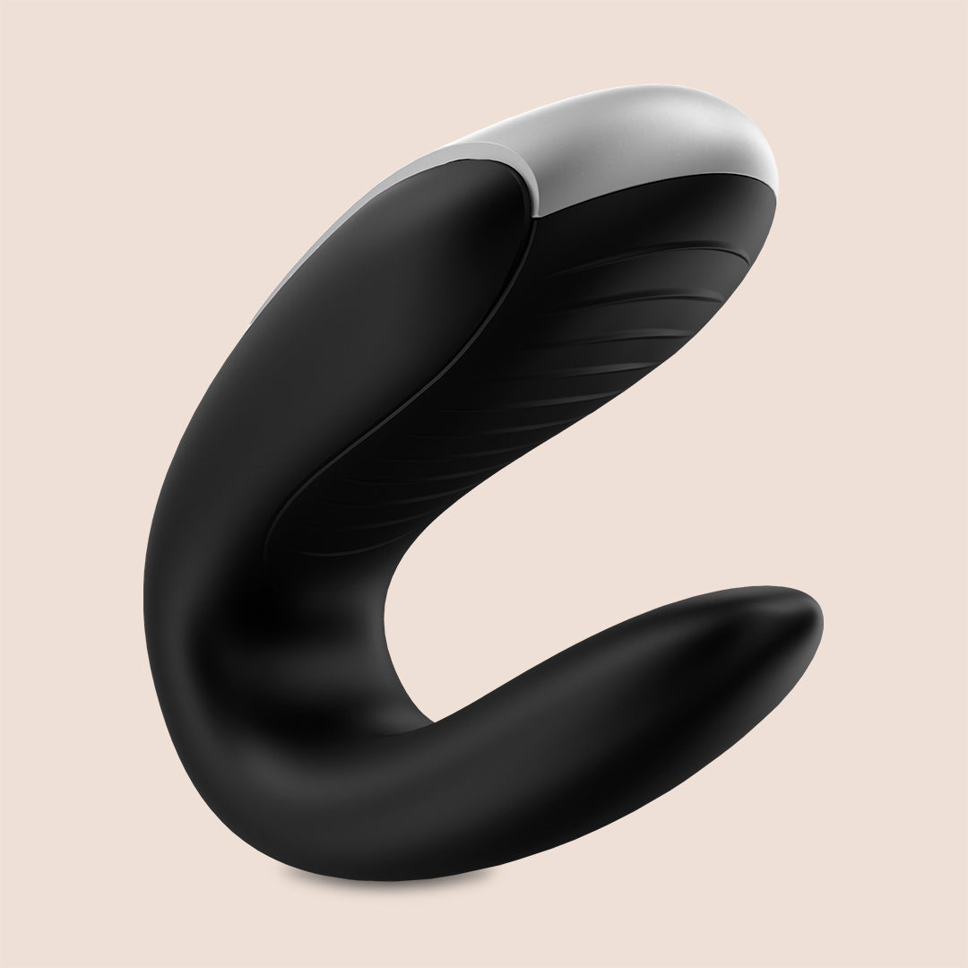 Satisfyer Double Fun Dual Motor Vibrator for Vaginal & Clitoral Stimulation with Remote Control - Perfect for Couples Play & Solo Pleasure