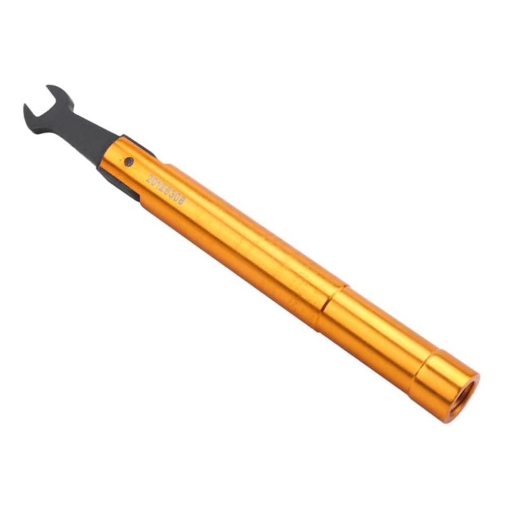 1 PC 0.5-3N.m 8MM SMA Torque Wrench Adapter - Gold Plated Open End Wrench Converter (0.57Nm) for Precision Electronics, Small Appliances, and DIY Repairs