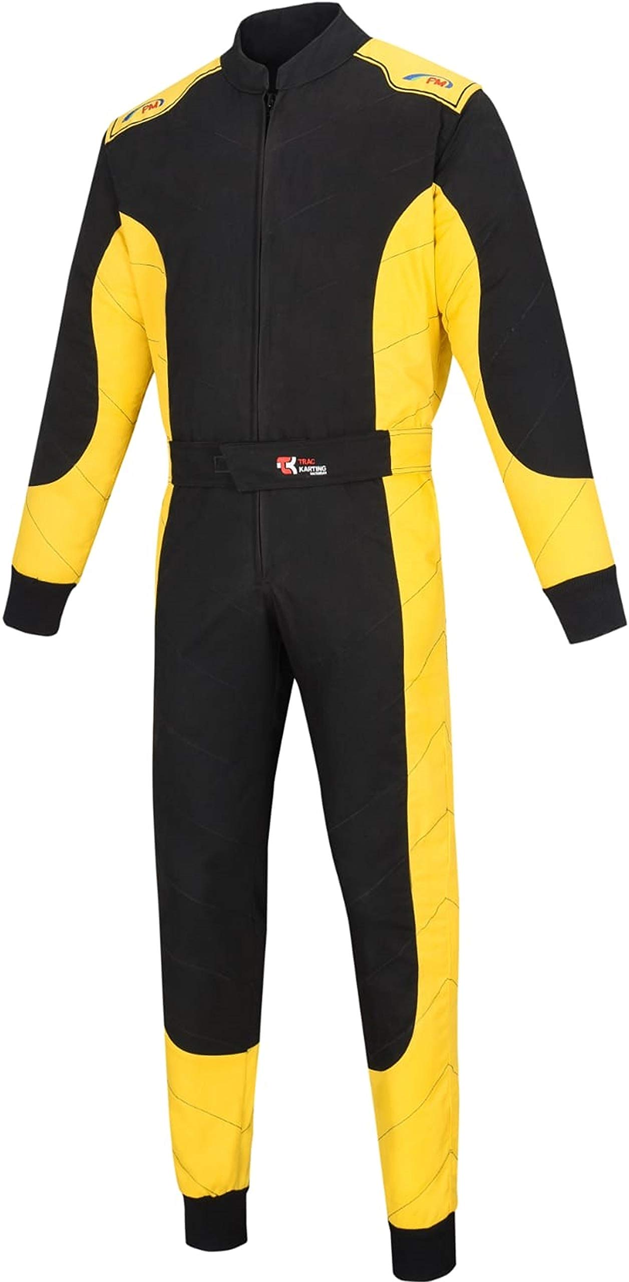 High-Performance Adult Kart Racing Suit - Breathable Polycotton One-Piece Rally Suit for Men & Women - Ideal for Karting, Track Days & Motorsport Events