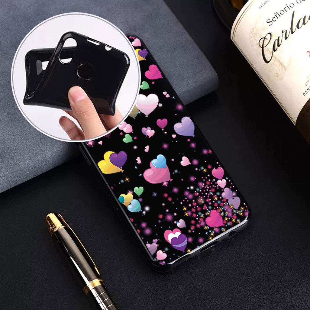 BLU G60 Phone Case (6.10 Inch) - Slim Soft TPU Silicone Cover with Anti-Scratch & Anti-Fall Protection - Black Holster Style - Perfect for Daily Use, Work, and Travel