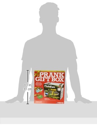 Funny Fish Eye Prank Gift Box - Authentic Prank-O Gag Present Wrapping for Holidays & Birthdays | Novelty Gifting Box for Pranksters | Perfect for Surprise Parties, Office Pranks & April Fools' Day Gags