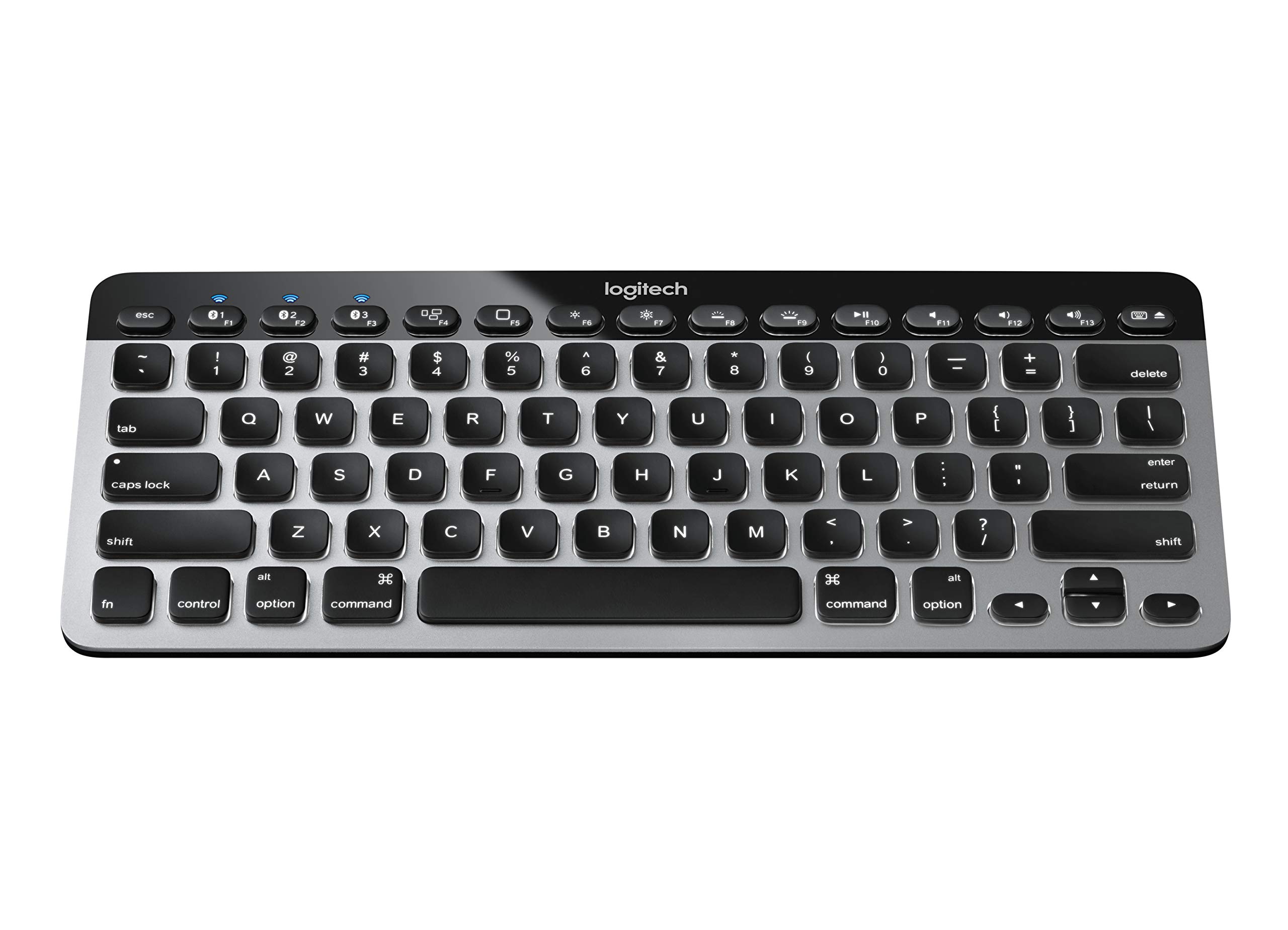 Logitech K811 Wireless Bluetooth Keyboard for Mac, iPad, iPhone & Apple TV - Multi-Device Easy-Switch Backlit Keyboard for Home Office & Entertainment Use