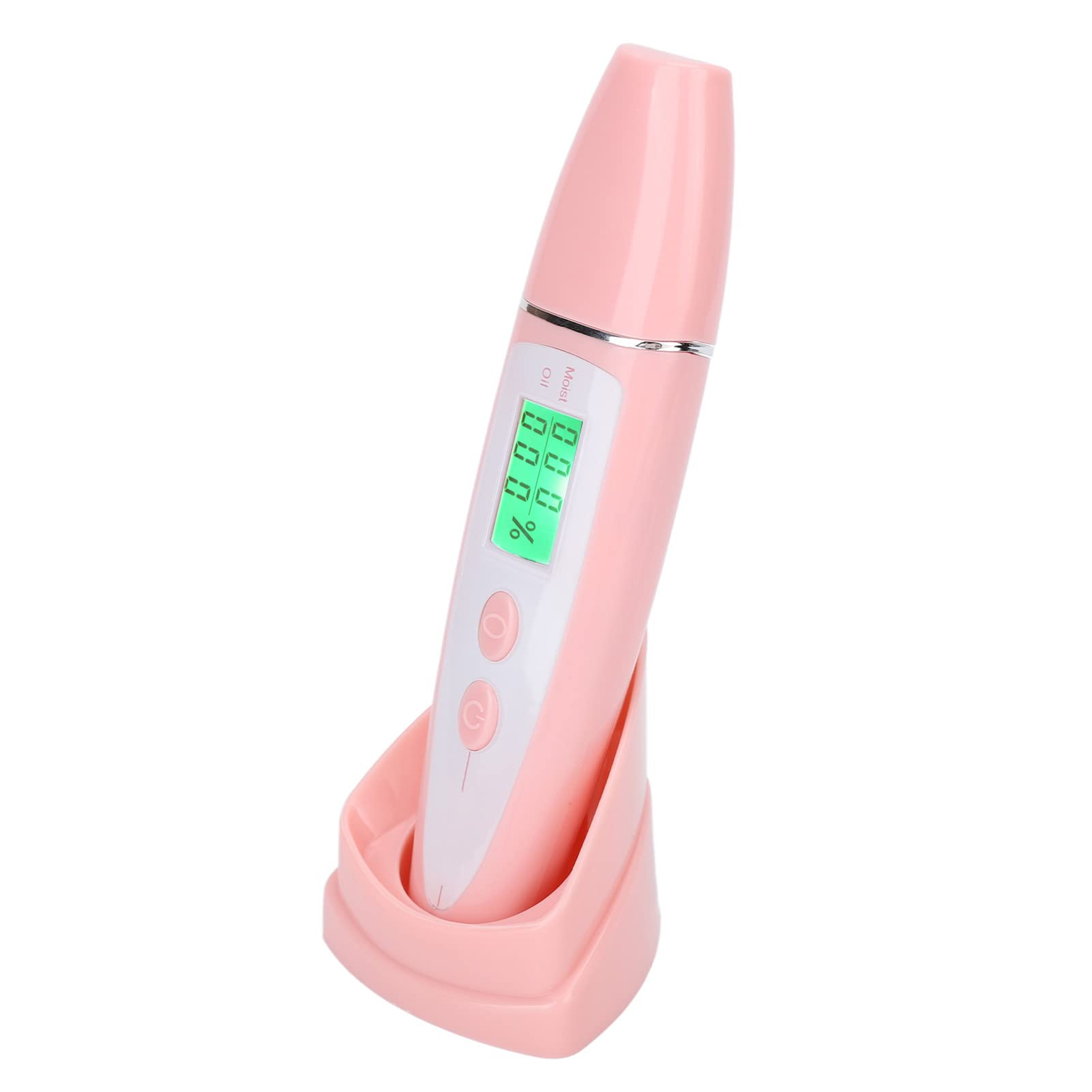 Digital Skin Analyzer Pen - Portable LCD Skin Moisture & Oil Tester for Face & Body | Accurate Home Beauty Care Device | Perfect for Skincare Routine, Spa Treatments & Dermatology Use