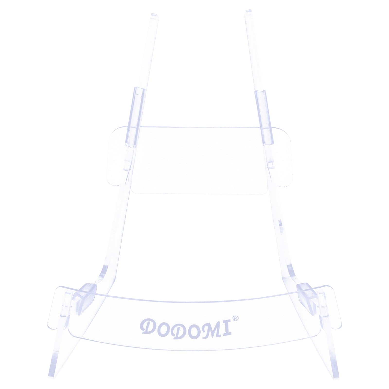 VICASKY Clear Acrylic Acoustic Electric Guitar Stand - Floor Display Holder for Home & Studio - Perfect for Showcase, Storage, and Stage Performance
