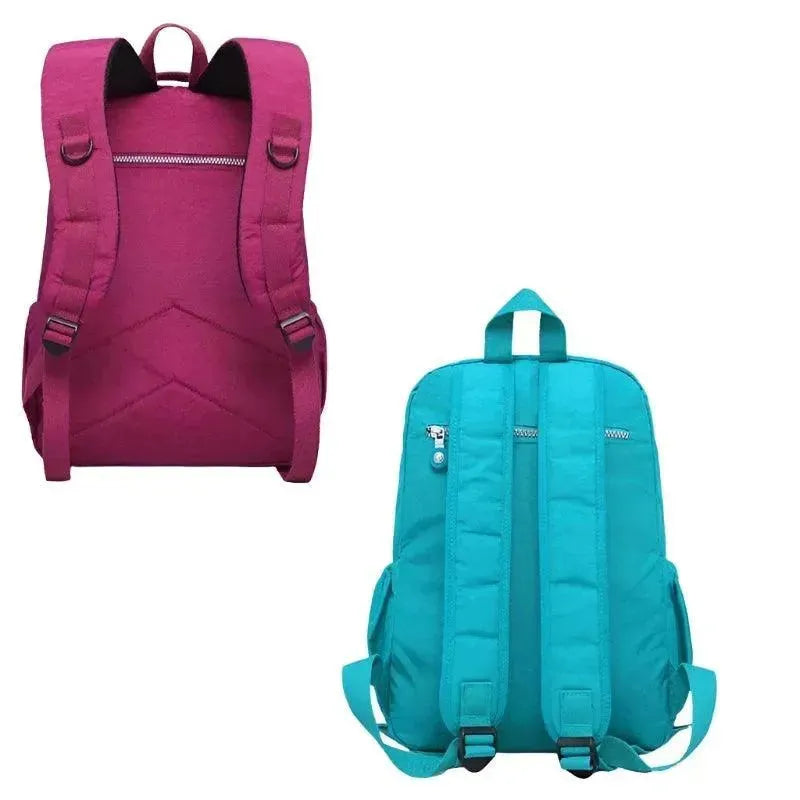 Stylish Nylon Backpack for Teens - Durable School Backpack with Multiple Pockets | Perfect for High School, College, Travel & Daily Use