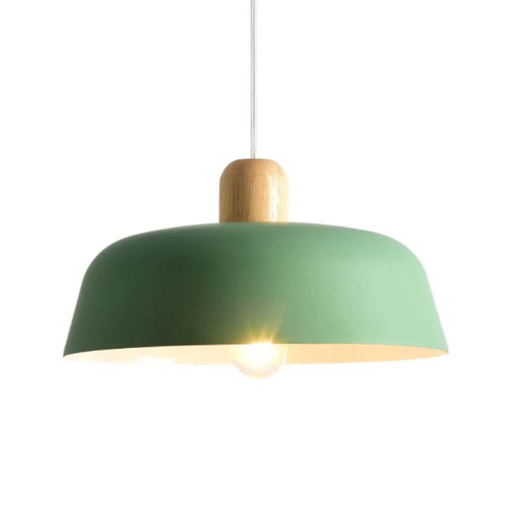 Nordic Modern Macaron Chandelier - Adjustable Hanging Pendant Lamp with Metal Bowl Shade, E27 Socket, for Kitchen, Dining Room, Bedroom, Living Room Lighting Decor