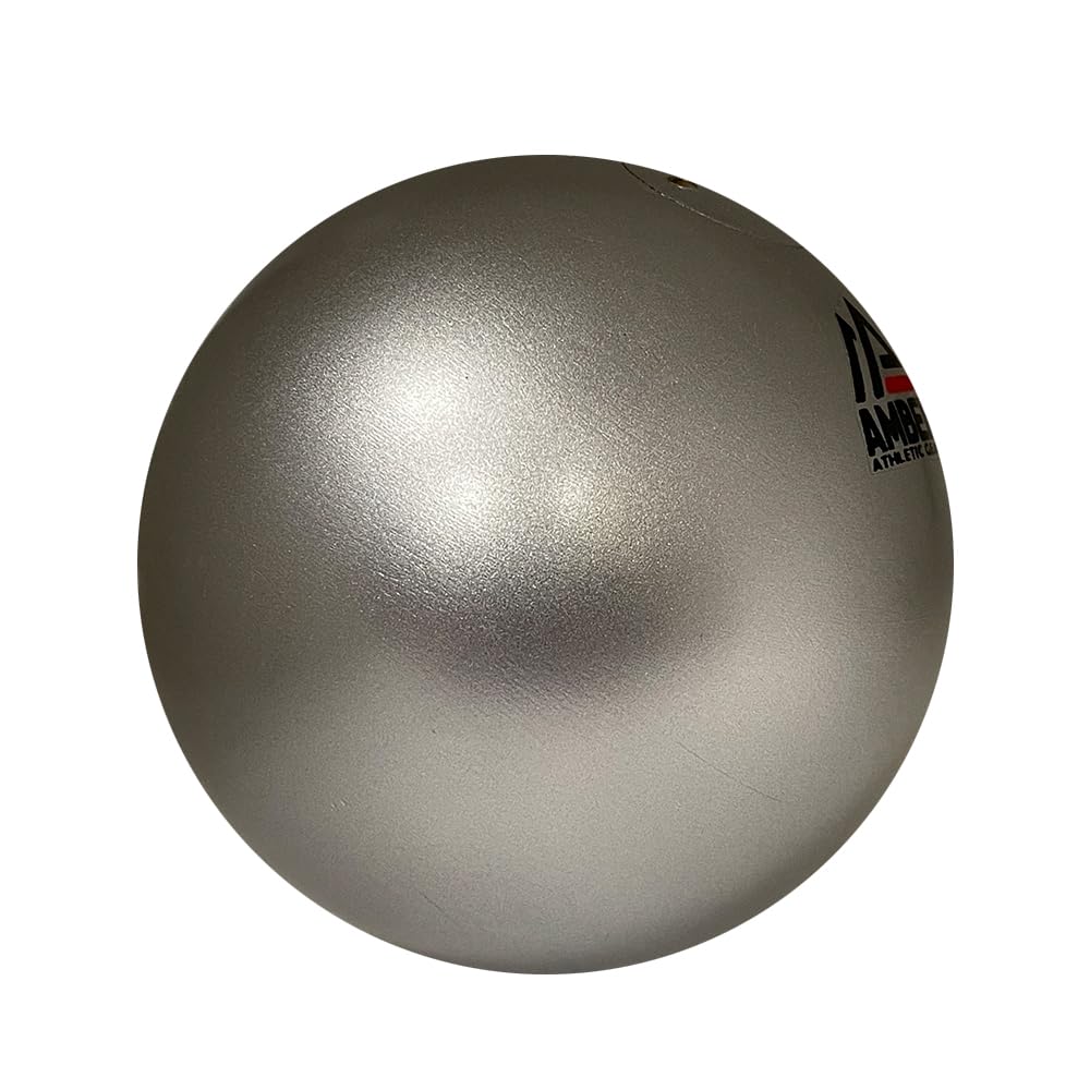 15lb Iron Shot Put for Track & Field Training & Competition - 6.8kg Cast Iron Shot with Durable Polyurethane Coating - Perfect for High School, College & Professional Athletes
