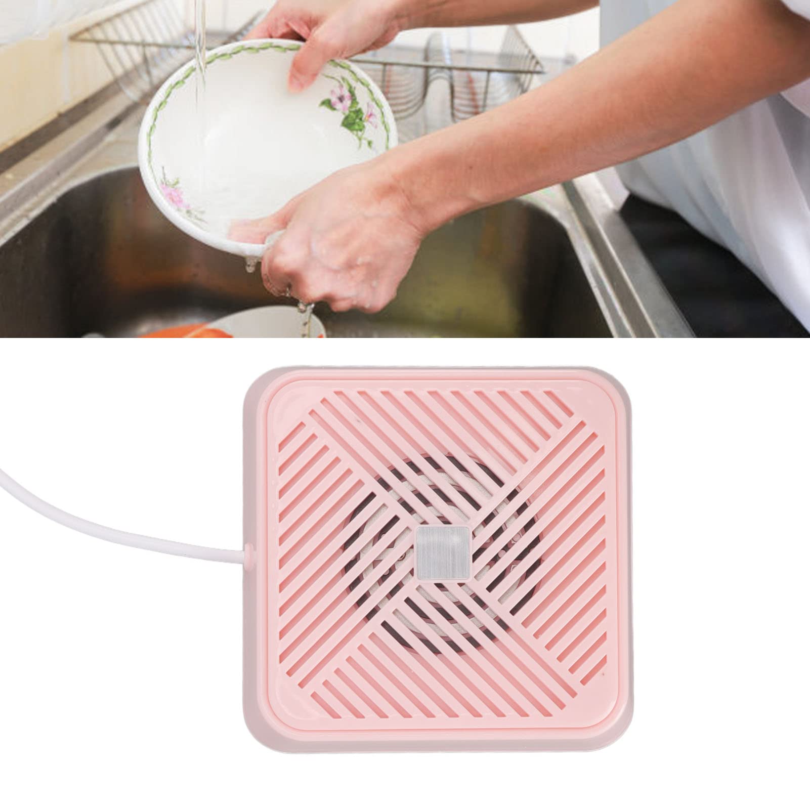 JTLB Portable Washing Machine - Mini Dishwasher with Sound Vibration & Electrolytic Water Purification, IP67 Waterproof, USB Powered for Camping, RV, Travel, and Small Apartments